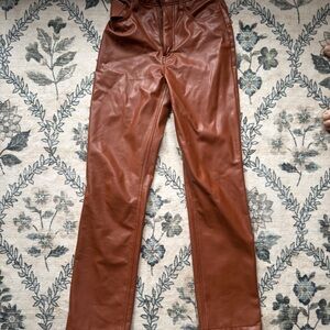 Abercrombie & Fitch Tan High Rise Pants